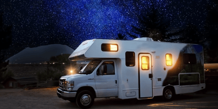 RV under the stars 